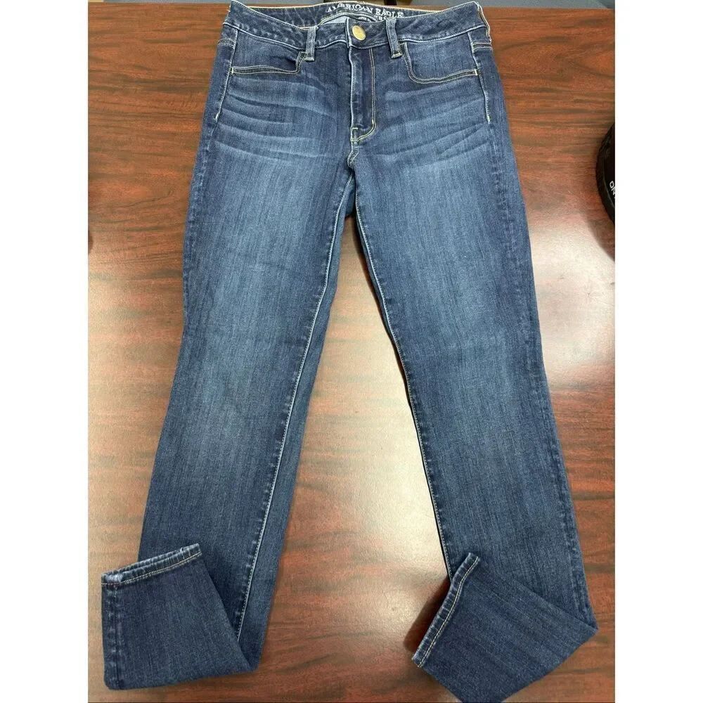 American Eagle 360 Super Stretch Hi-Rise Jegging Jeans Size 6
